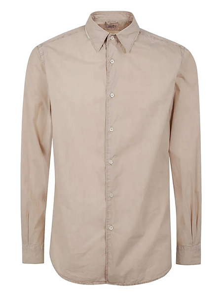  Aspesi Button-up Cotton Shirt - Neutrals 