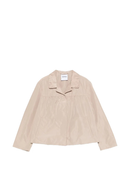  Aspesi Buttoned Cropped Jacket - Neutrals 