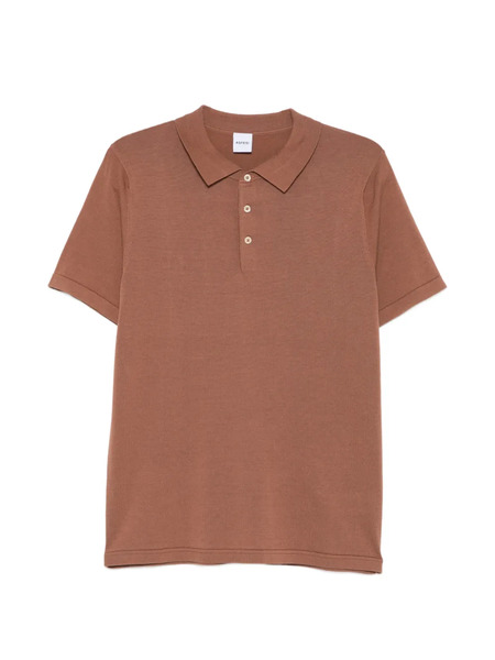  Aspesi Buttoned Polo Shirt - Brown 