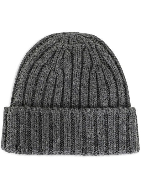  Aspesi Cable-knit Beanie - Grey 