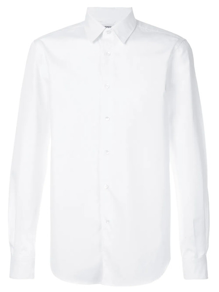  Aspesi Collared Cotton Shirt - White 
