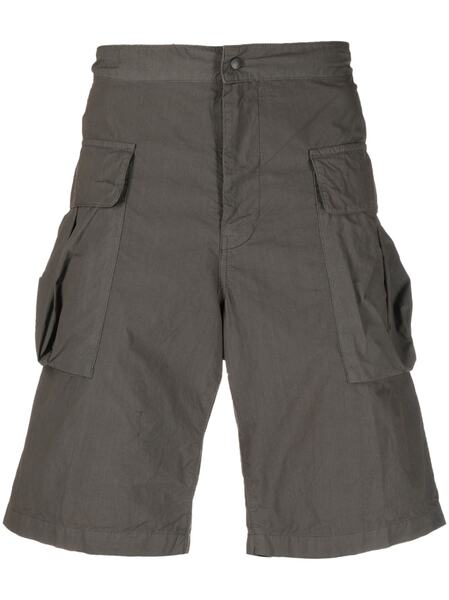  Aspesi Cotton Cargo Shorts - Grey 