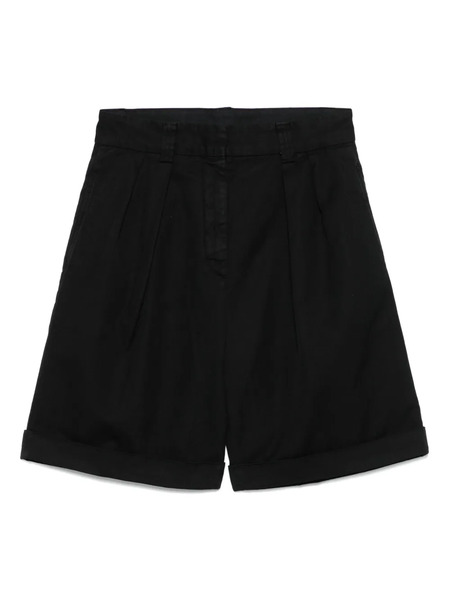  Aspesi Cotton-linen Shorts - Black 