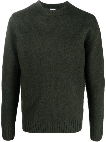  Aspesi Crew Neck Wool Jumper - Green 
