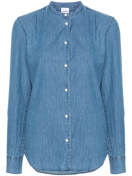  Aspesi Denim Cotton Shirt - Blue 