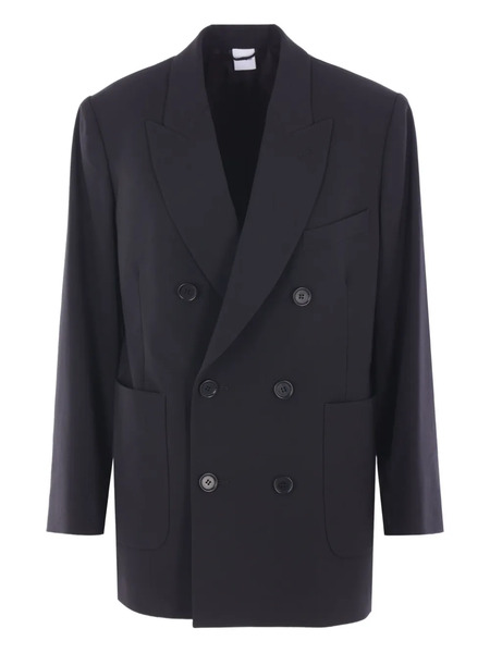  Aspesi Double-breasted Blazer - Black 