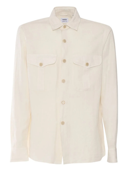  Aspesi Double-pocket Shirt - White 