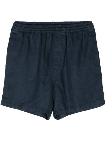  Aspesi Drawstring Hemp Shorts - Blue 