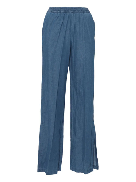  Aspesi Elastic-waist Split-hem Jeans - Blue 
