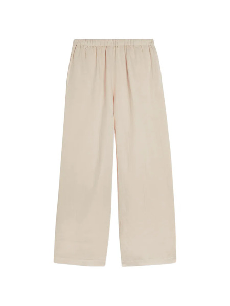  Aspesi Elasticated Linen Trousers - Neutrals 