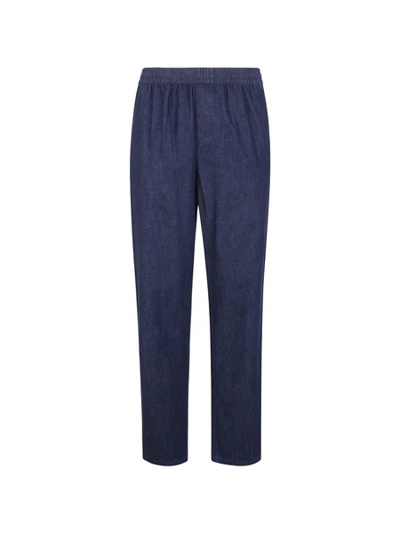  Aspesi Elasticated Trousers - Blue 