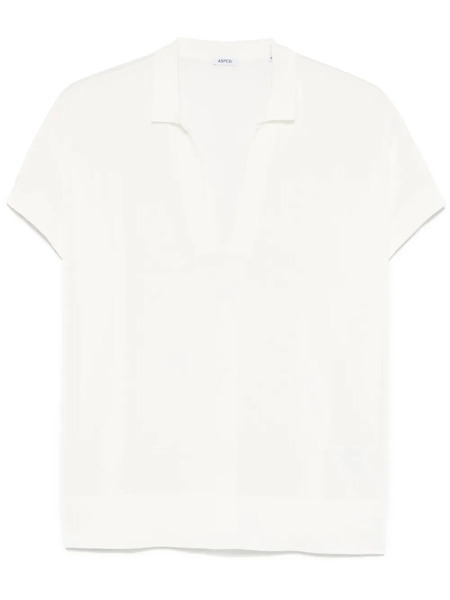  Aspesi Fine-knit T-shirt - White 