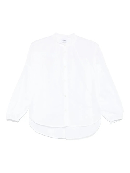  Aspesi Gathered Poplin Shirt - White 