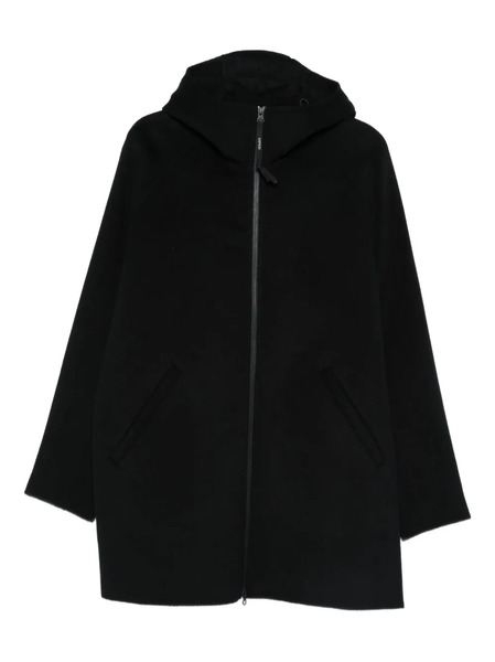  Aspesi Hooded Long-sleev Coat - Blue 