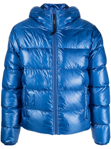  Aspesi Hooded Padded Jacket - Blue 