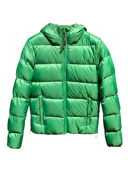 Aspesi Hooded Puffer Jacket - Green 