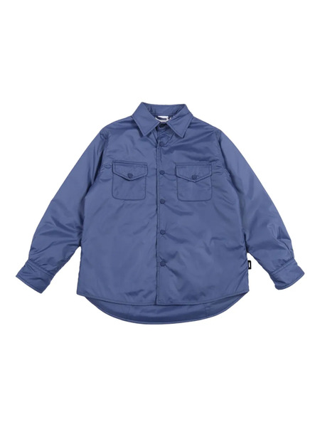  Aspesi Kids Buttoned Pocket Jacket - Blue 