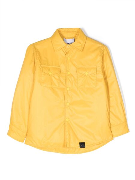  Aspesi Kids Iconic Shirt Jacket - Yellow 