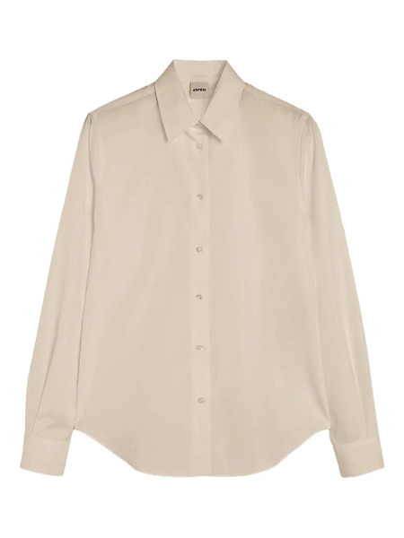  Aspesi Long-sleeve Button-down Shirt - Neutrals 