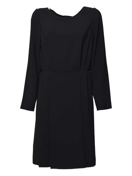  Aspesi Long-sleeve Midi Dress - Black 