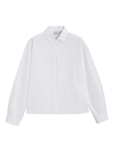  Aspesi Long-sleeve Plain Shirt - White 