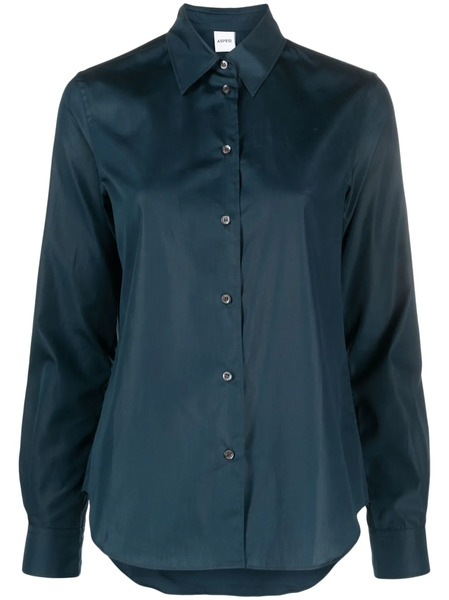  Aspesi Long-sleeved Button-up Shirt - Blue 