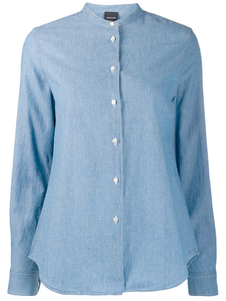  Aspesi Long Sleeved Shirt - Blue 