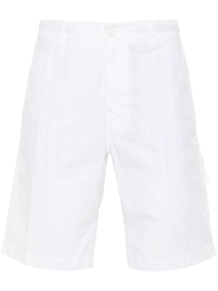  Aspesi Mid-rise Chino Shorts - White 