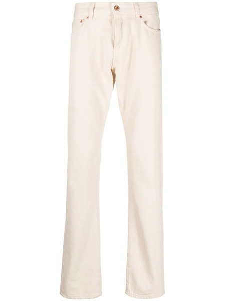  Aspesi Mid-rise Straight-leg Jeans - Neutrals 