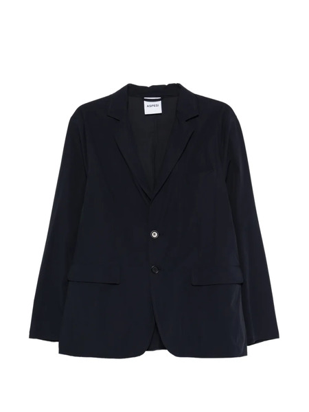  Aspesi Notched-lapel Blazer - Blue 