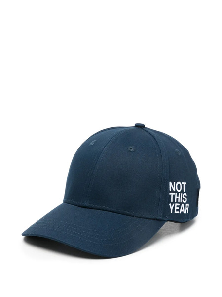  Aspesi Panelled Hat - Blue 