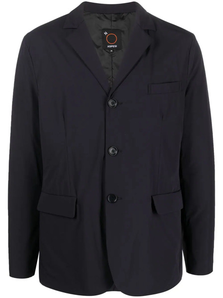  Aspesi Paperino Single-breasted Blazer - Blue 
