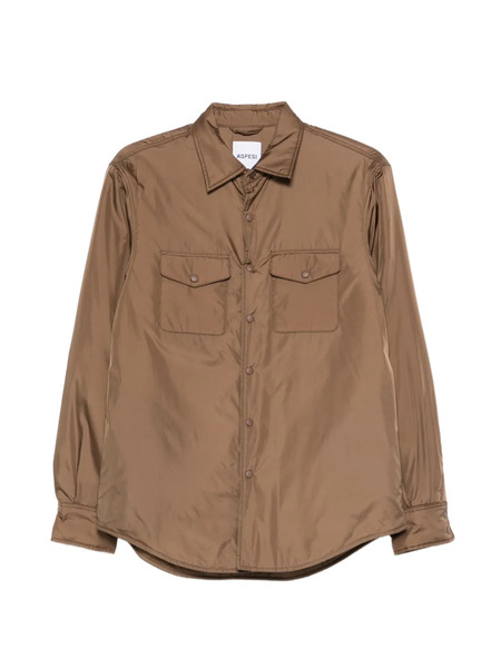  Aspesi Patch Pocket Shirt - Brown 