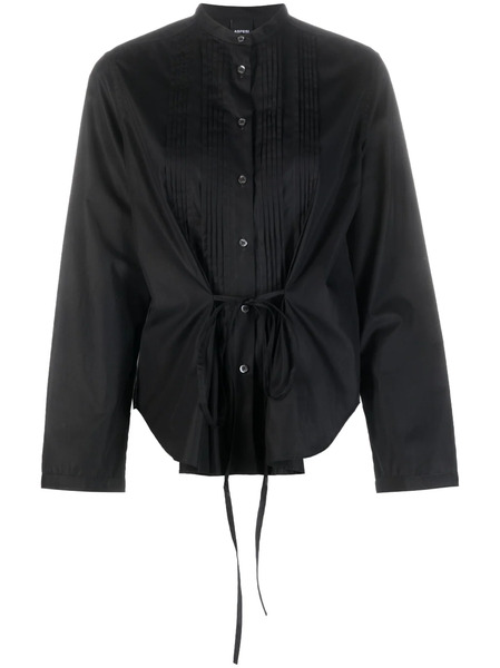  Aspesi Peplum Button-down Shirt - Black 