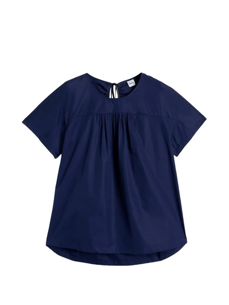  Aspesi Pleated Blouse - Blue 