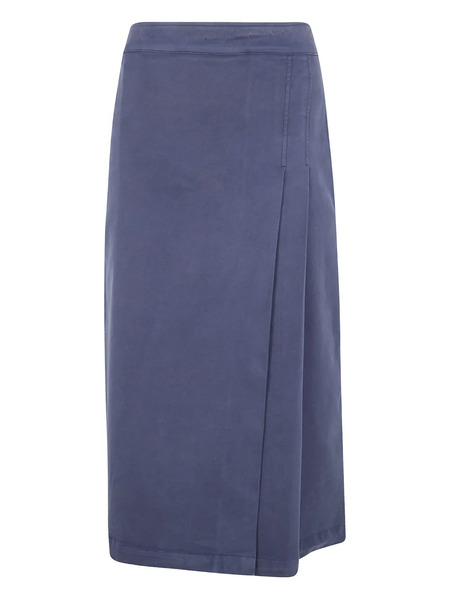  Aspesi Pleated Wrap Skirt - Blue 
