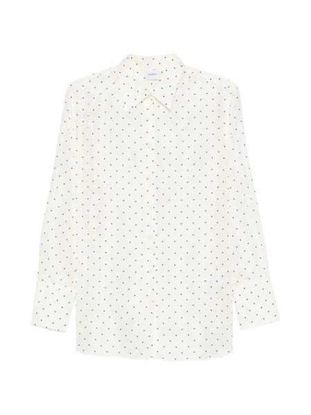  Aspesi Polka Dot Shirt - White 