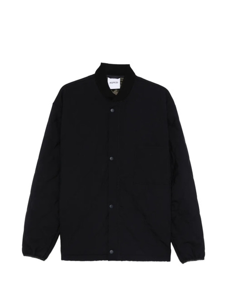  Aspesi Quilted Chest-pocket Jacket - Blue 