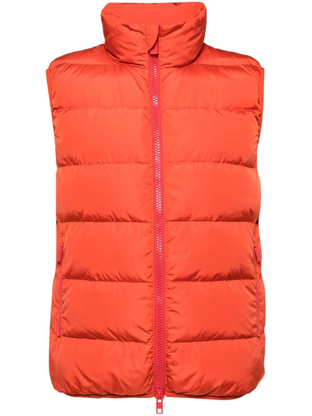  Aspesi Quilted Down Gilet - Orange 