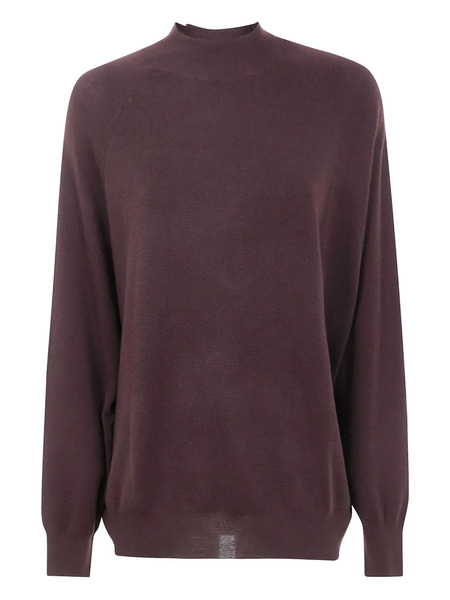  Aspesi Raglan-sleeve Wool Sweater - Red 