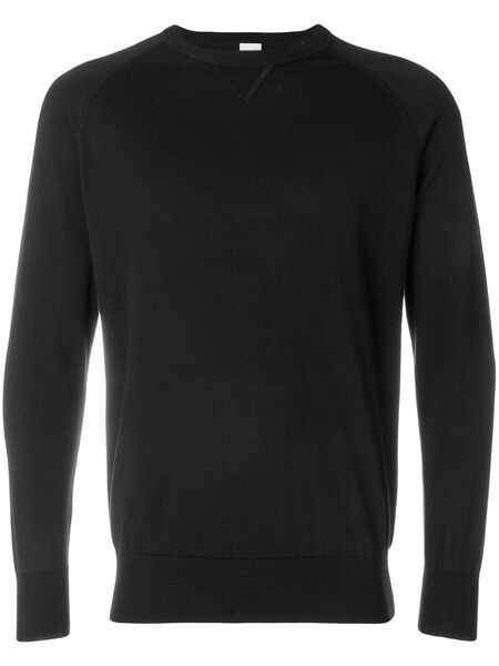  Aspesi Raglan Sweatshirt - Black 