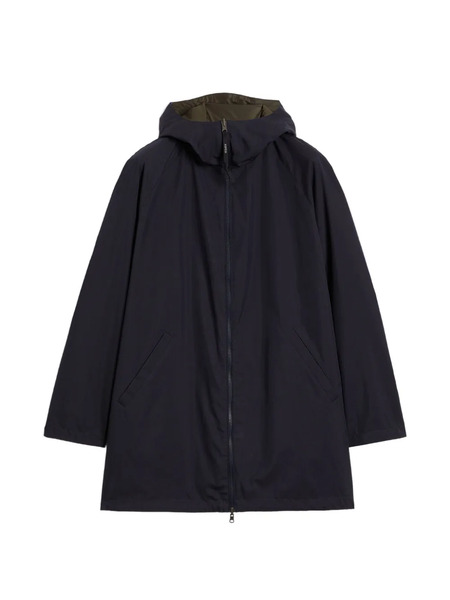  Aspesi Reversible Hooded Jacket - Blue 