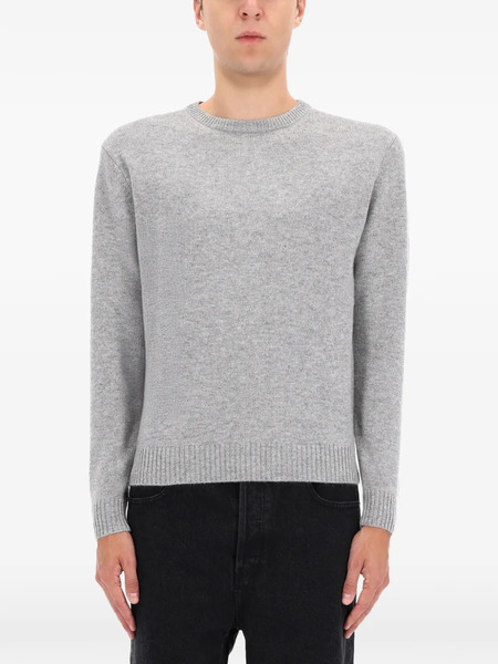  Aspesi Ribbed Crewneck Sweater - Grey 