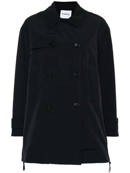  Aspesi Scarlett Trench Coat - Blue 