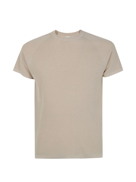  Aspesi Short-sleeve Round-neck T-shirt - Neutrals 