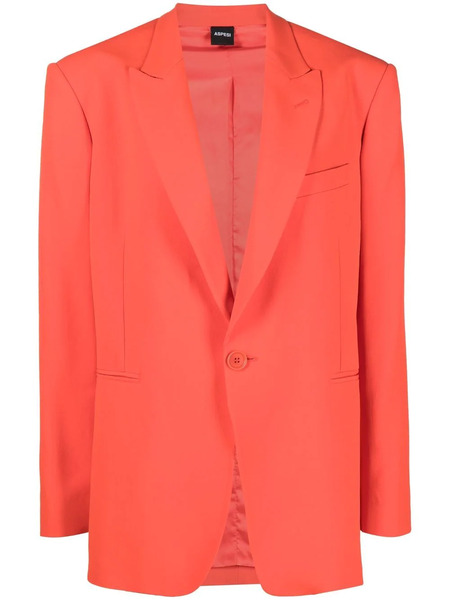  Aspesi Single-breasted Blazer - Red 