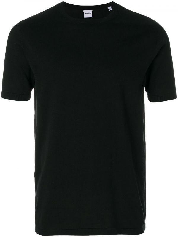  Aspesi Slim Fit T-shirt - Black 