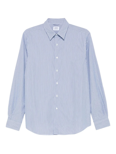  Aspesi Striped Cotton Shirt - Blue 