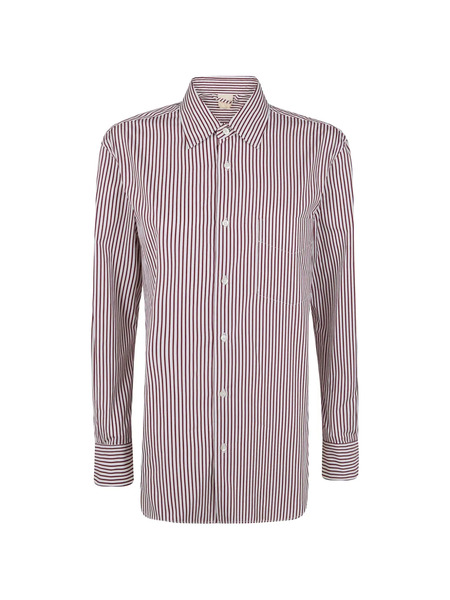  Aspesi Striped Pocket Shirt - White 