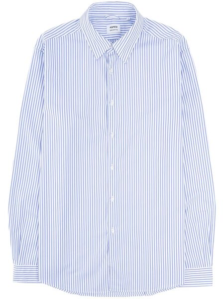  Aspesi Striped Shirt - Blue 